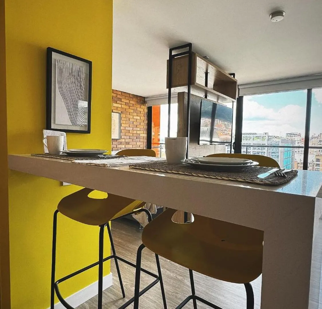 Apartment With Balcony In Chapinero Bogotá