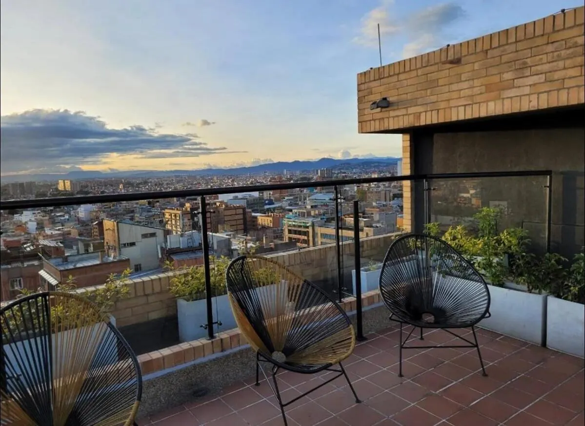 Apartment With Balcony In Chapinero Bogotá 0*,